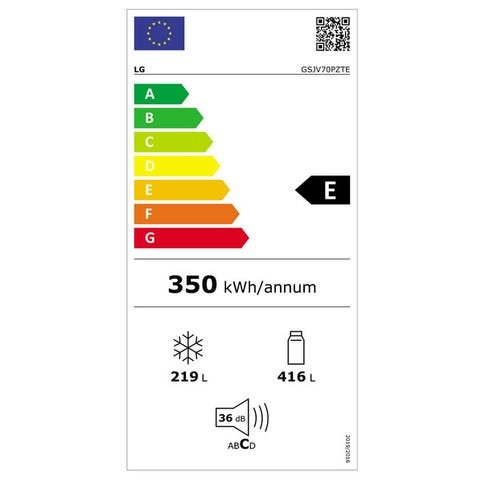 LG GSJV70PZTE Amerikaanse koelkast
