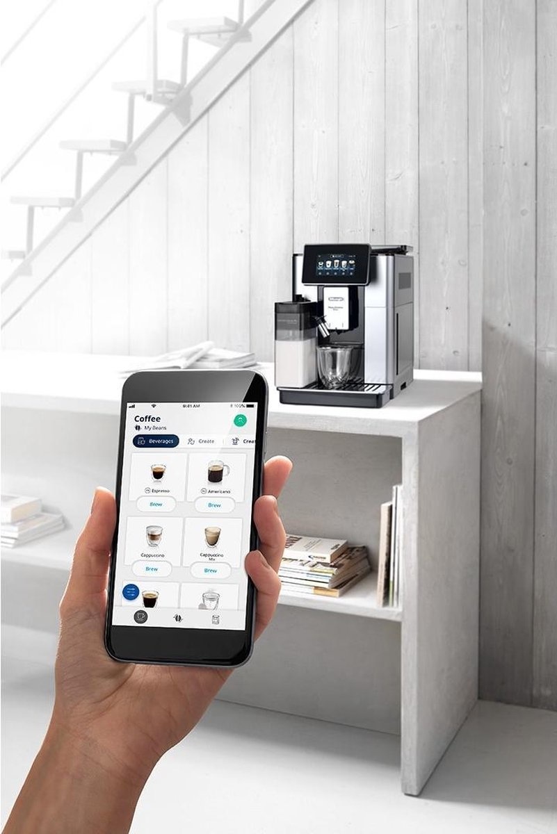 De'Longhi PrimaDonna Soul ECAM610.55.SB - Koffiemachine