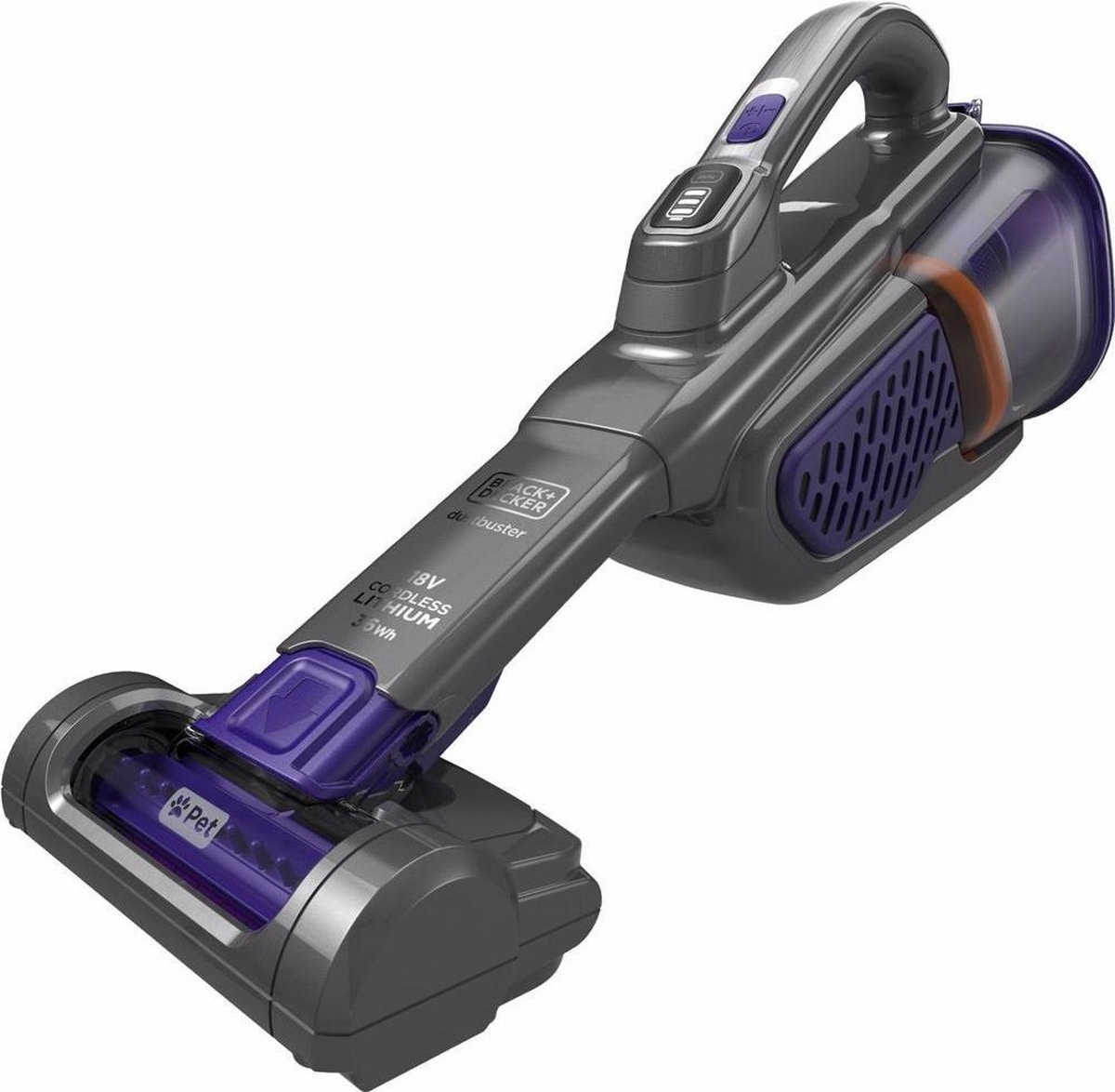 Black & Decker BHHV520BFP-QW kruimelzuiger