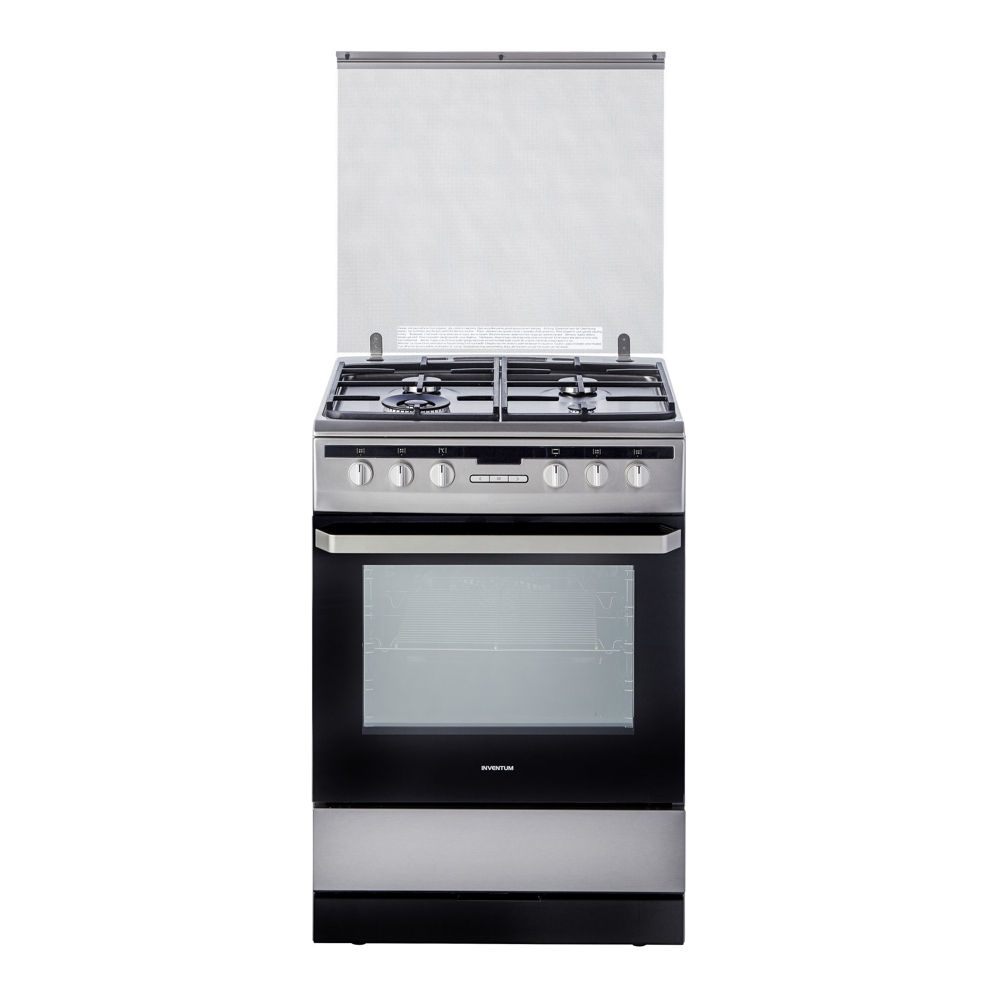 Inventum VFG6034WGRVS - Gasfornuis