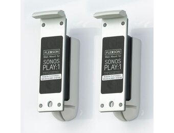 Flexson Sonos One meurbeugel wit paar