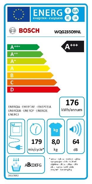 Bosch EXCLUSIV WQG235D9NL - Warmtepompdroger