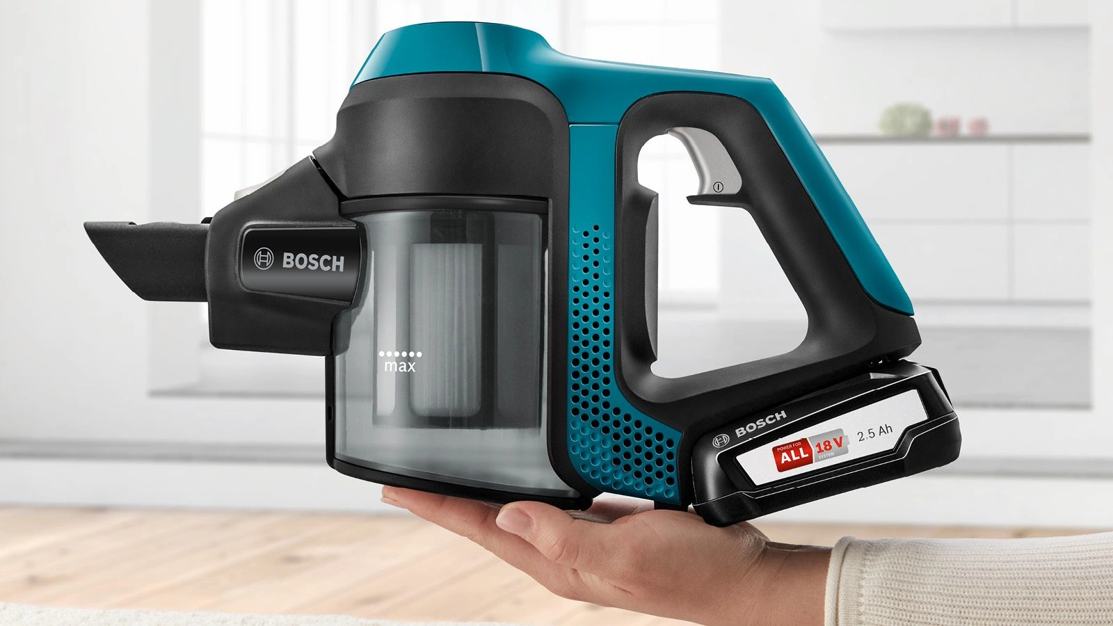 Bosch Unlimited Serie 6 BBS611LAG - Steelstofzuiger
