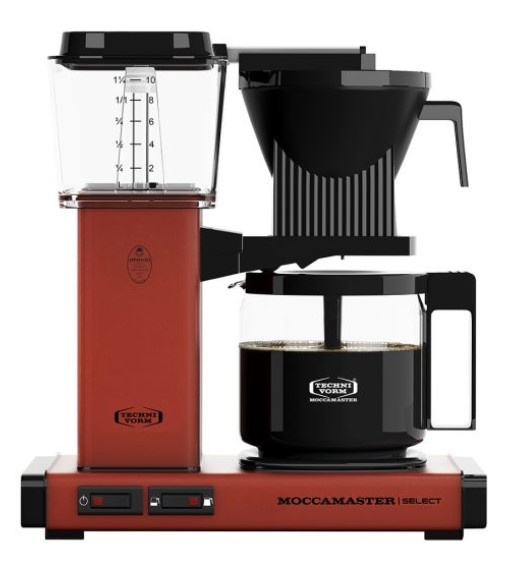 Moccamaster KBG Select (Brick Red) - Koffiezetapparaat