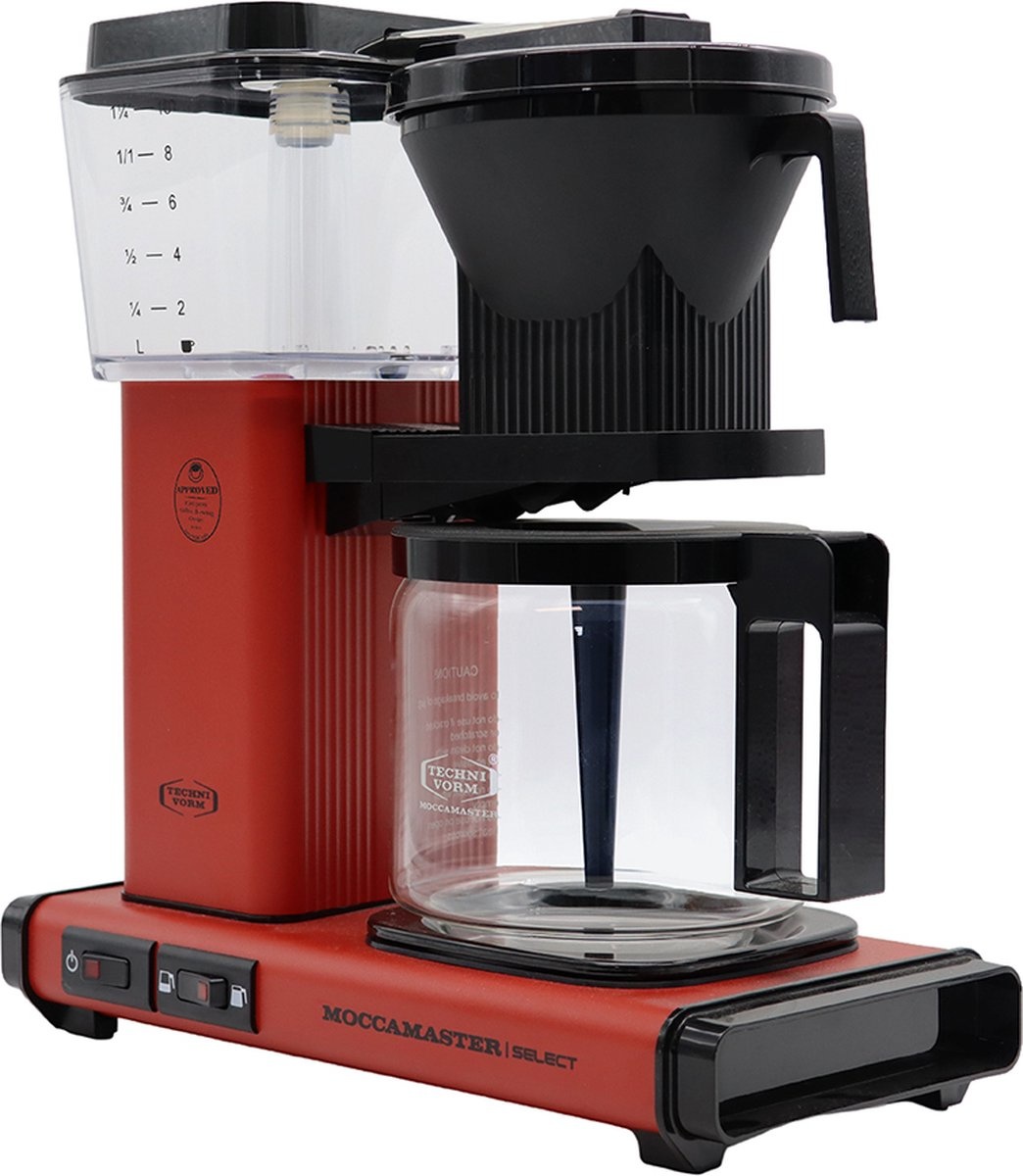 Moccamaster KBG Select (Brick Red) - Koffiezetapparaat