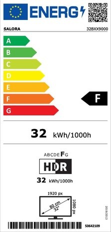 Salora 32BXX9000 - 32 inch LED TV - LED TV
