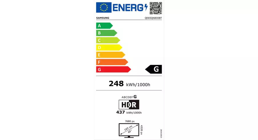 Samsung Neo QLED 8K 65QN800B - QLED TV