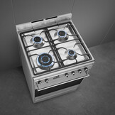 Smeg SNLK61MX9 - Gasfornuis