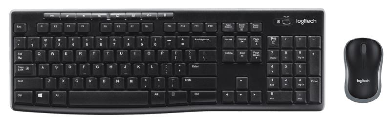 Logitech MK270 - Toetsenbord + muis set