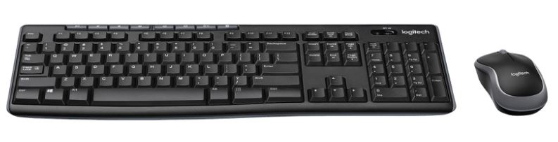 Logitech MK270 - Toetsenbord + muis set