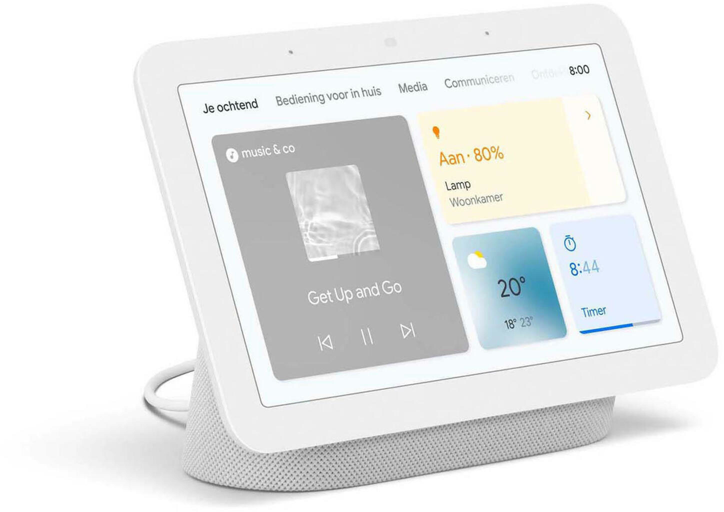 Google Nest Hub 2 Chalk (GA01331-FR) - Smart Home systeem