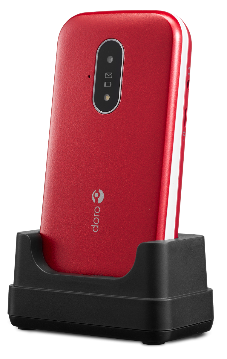 Doro 6820 Rood/Wit - Senioren telefoon