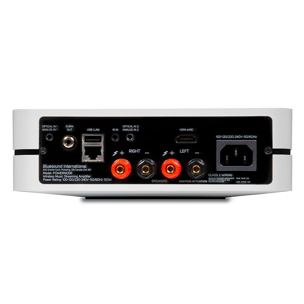 Bluesound Powernode 2i Wit Multiroom - Receiver