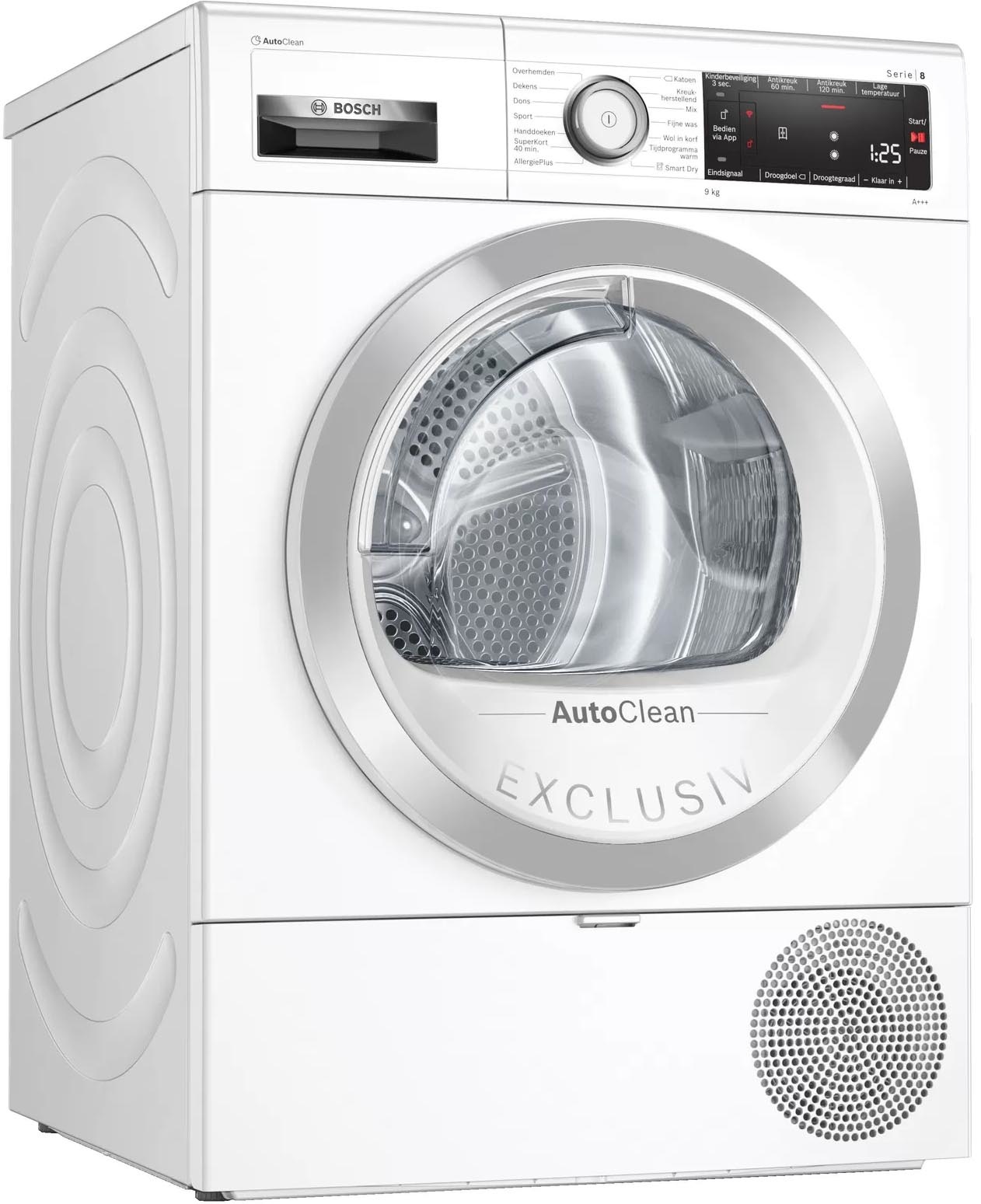 Bosch EXCLUSIV WTXH8M90NL - Warmtepompdroger