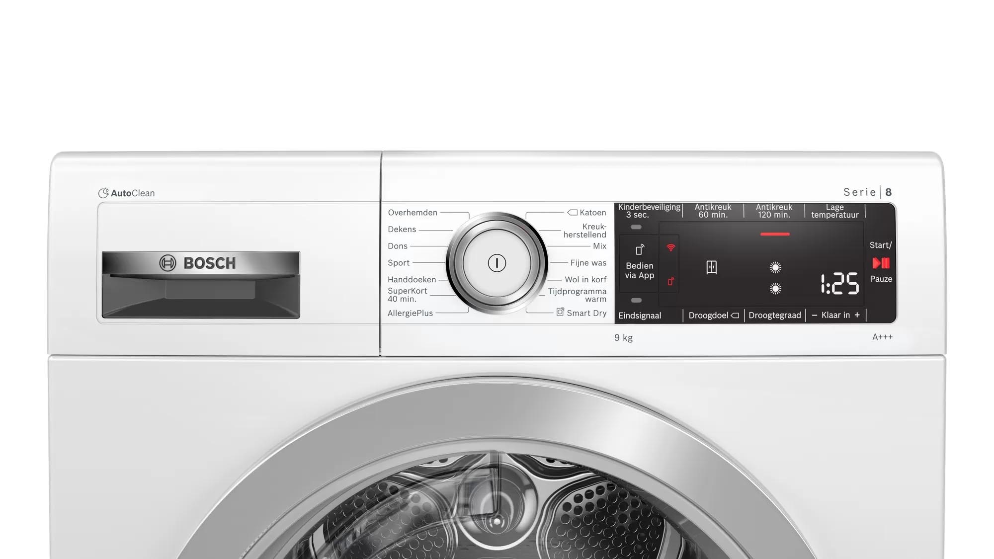 Bosch EXCLUSIV WTXH8M90NL - Warmtepompdroger