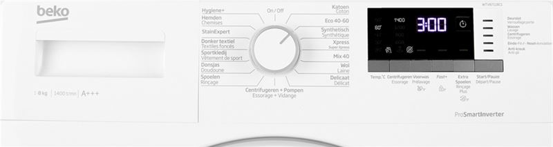 Beko WTV8711BC1 - Wasmachine