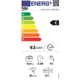Beko WTV8711BC1 - Wasmachine