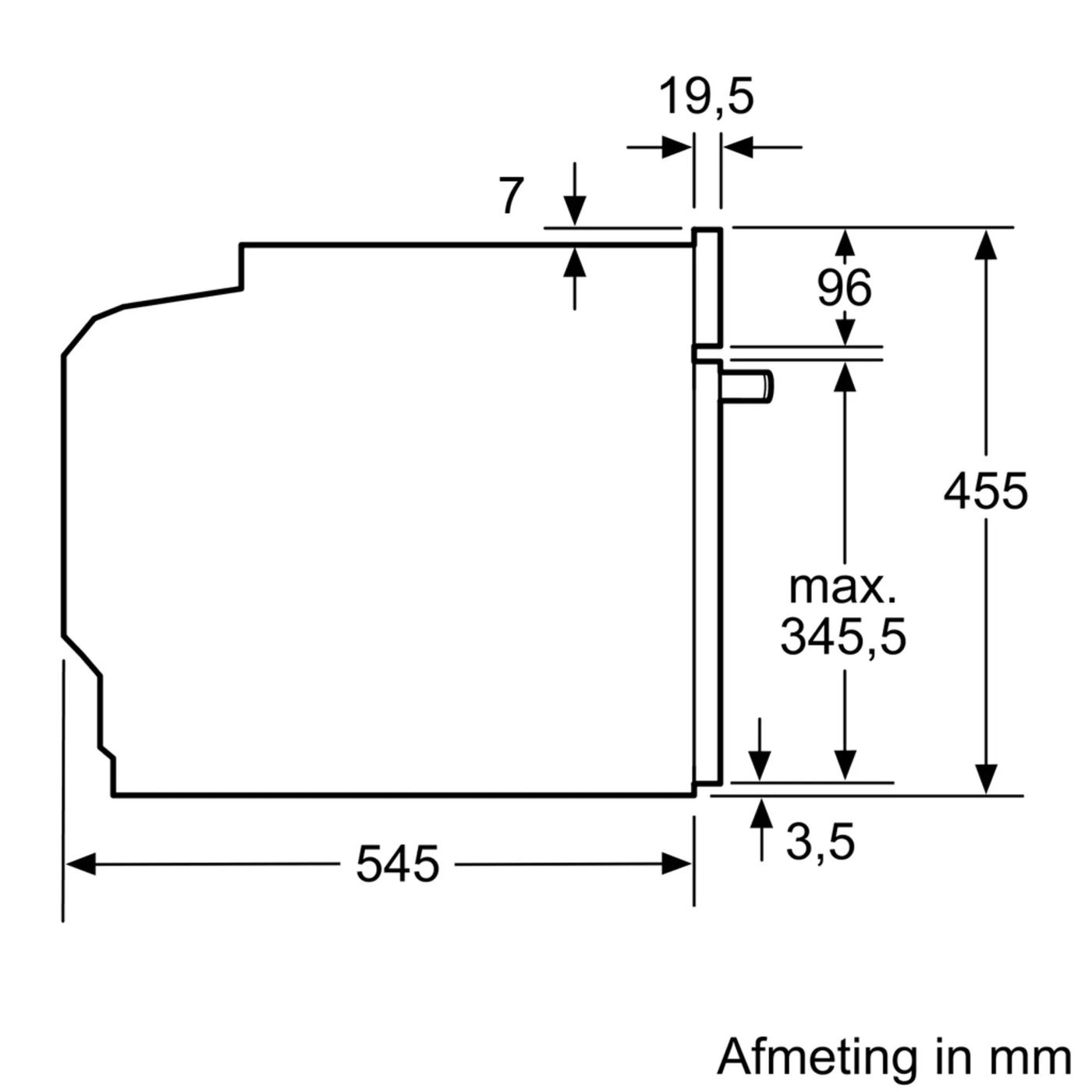 Bosch CPA565GS0 - Inbouw magnetron
