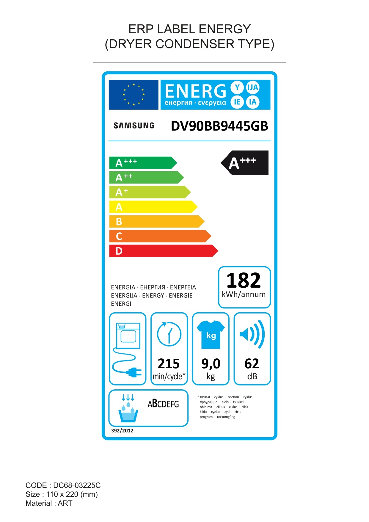 Samsung DV90BB9445GBS2 - Warmtepompdroger