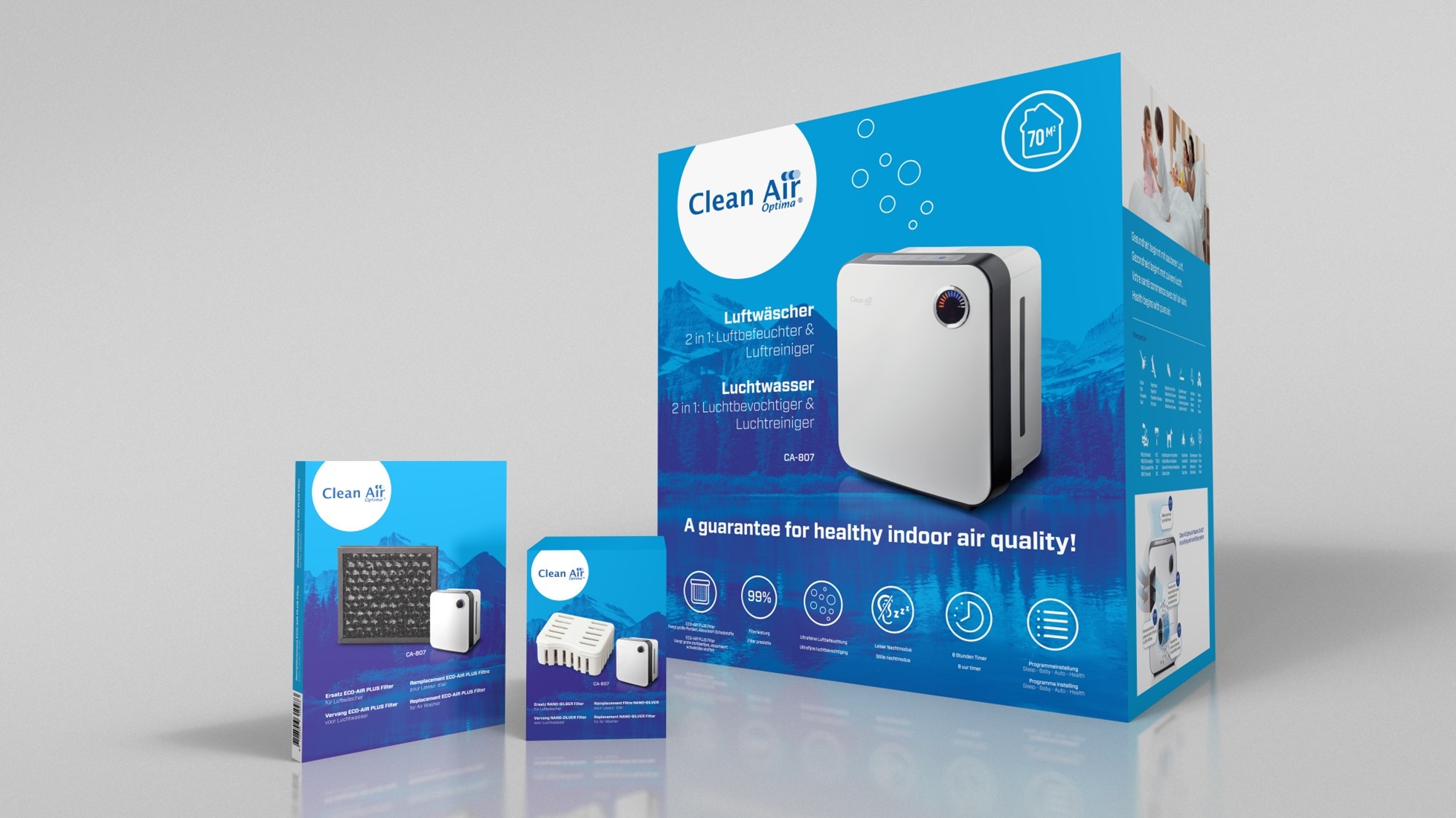 Clean Air Optima CA-807 - Luchtreiniger