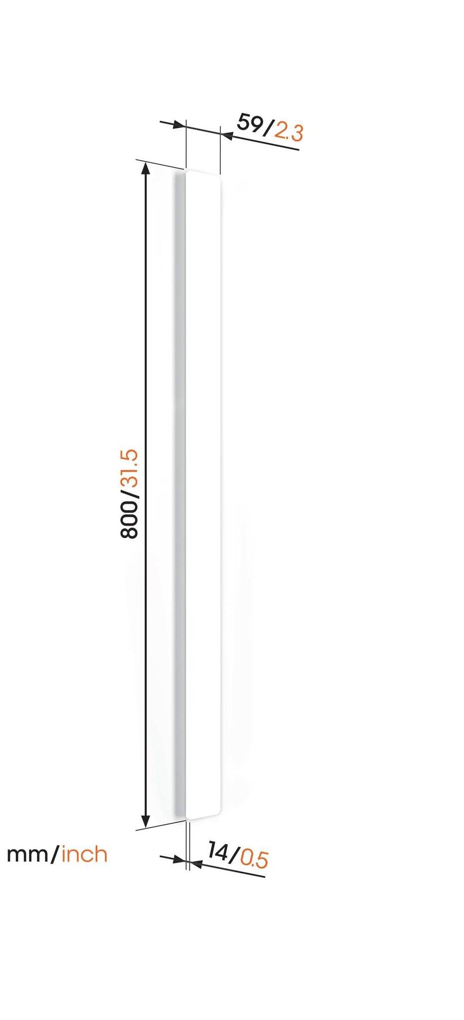 Vogel's TVA 6000 Kabelgoot (80cm) - Kabelgoot