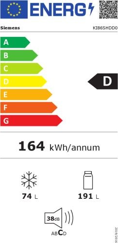Siemens KI86SHDD0 - Inbouw koel-vriescombinatie
