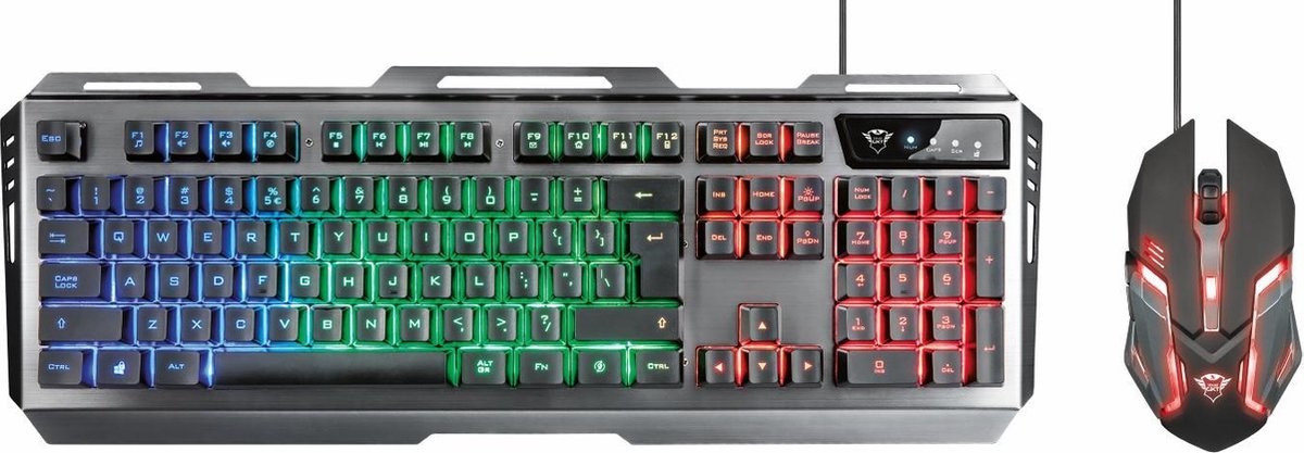 Trust GXT 845 Tural - Toetsenbord + muis set