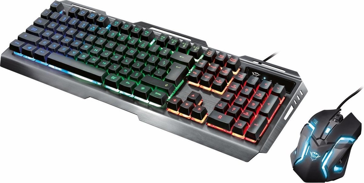 Trust GXT 845 Tural - Toetsenbord + muis set