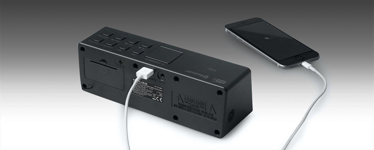 Muse M-172DBT - Wekkerradio
