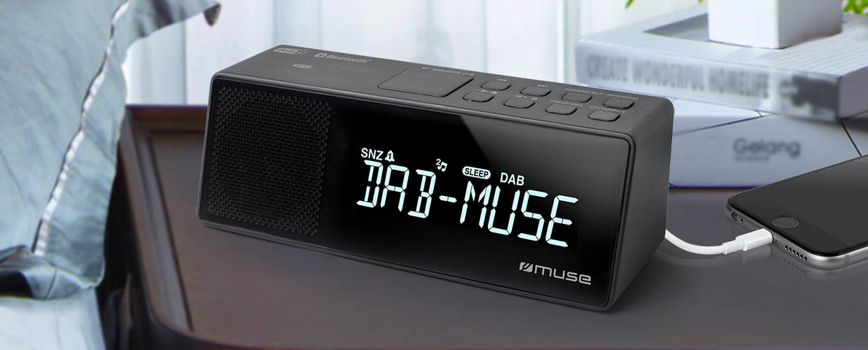 Muse M-172DBT - Wekkerradio