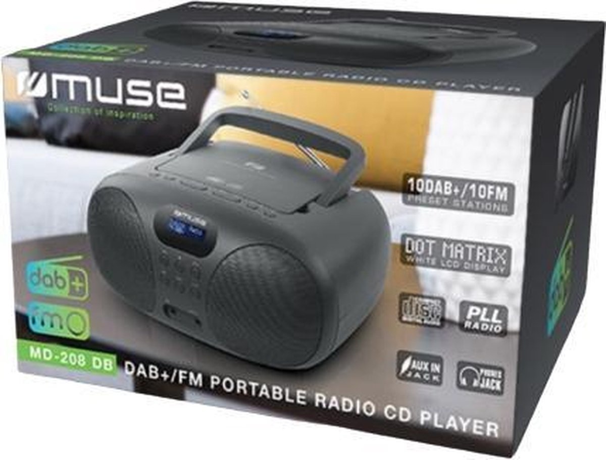 Muse MD-208DB - Radio