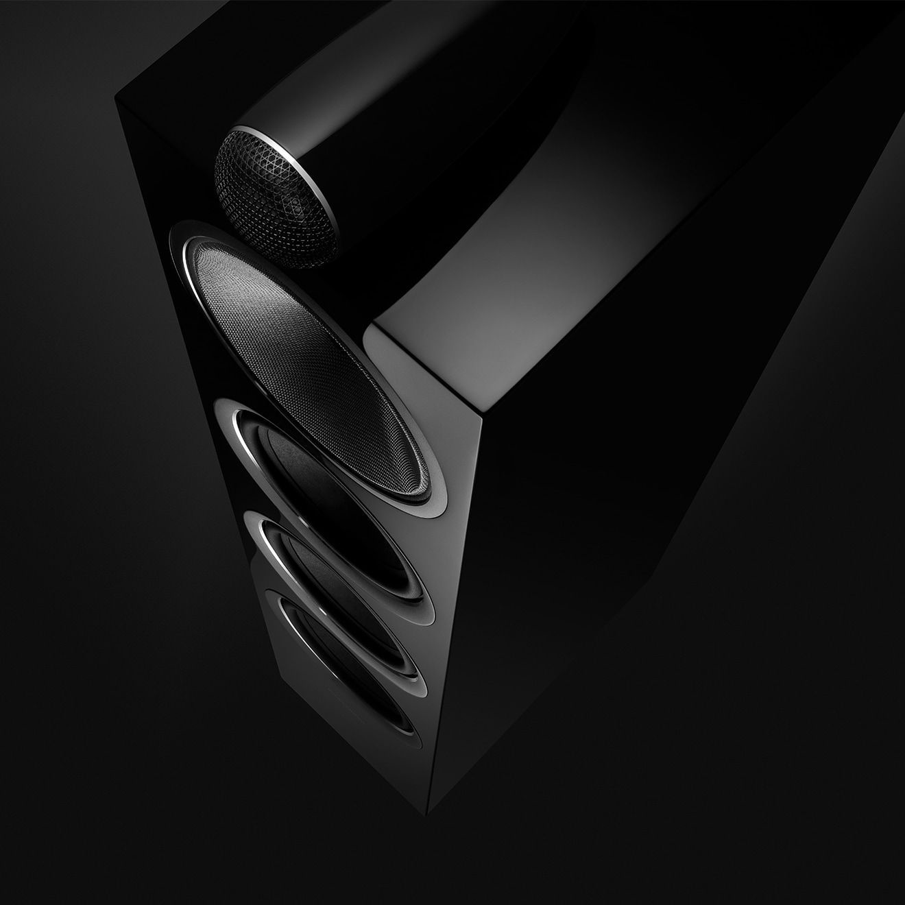 Bowers & Wilkins 702 S2 (Gloss black) - Zuil speaker