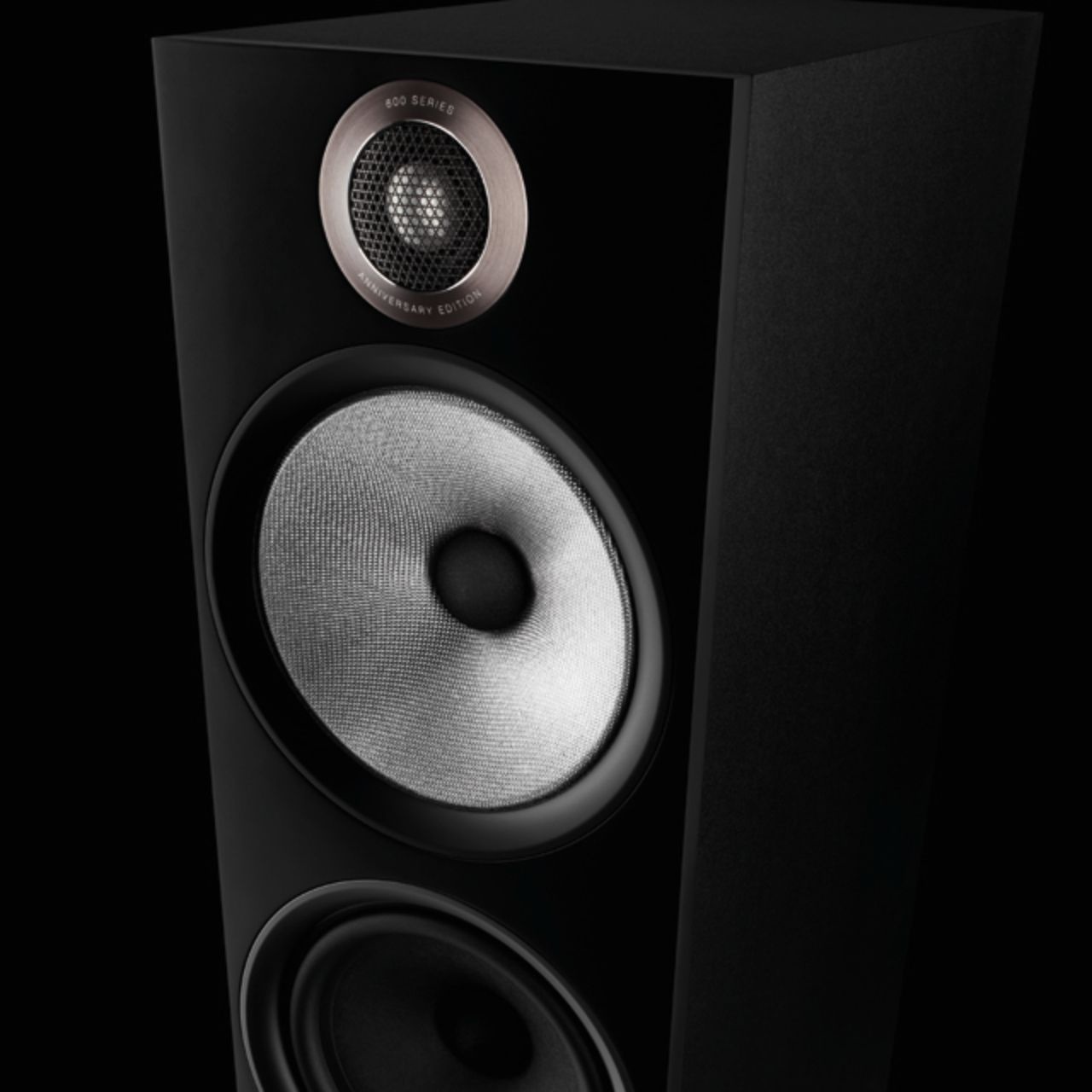 Bowers & Wilkins 603 S2 Speaker (Zwart) - Zuil speaker
