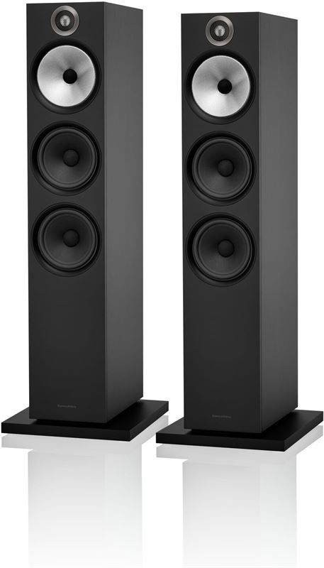 Bowers & Wilkins 603 S2 Speaker (Zwart) - Zuil speaker