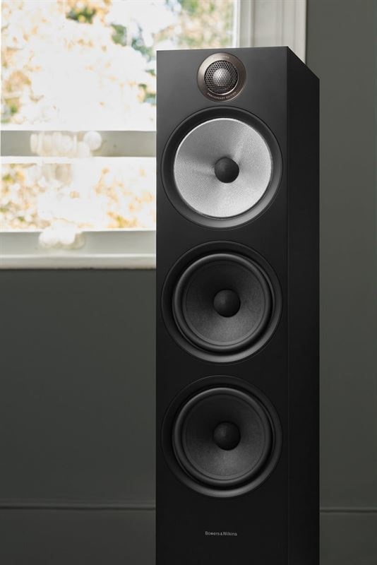 Bowers & Wilkins 603 S2 Speaker (Zwart) - Zuil speaker