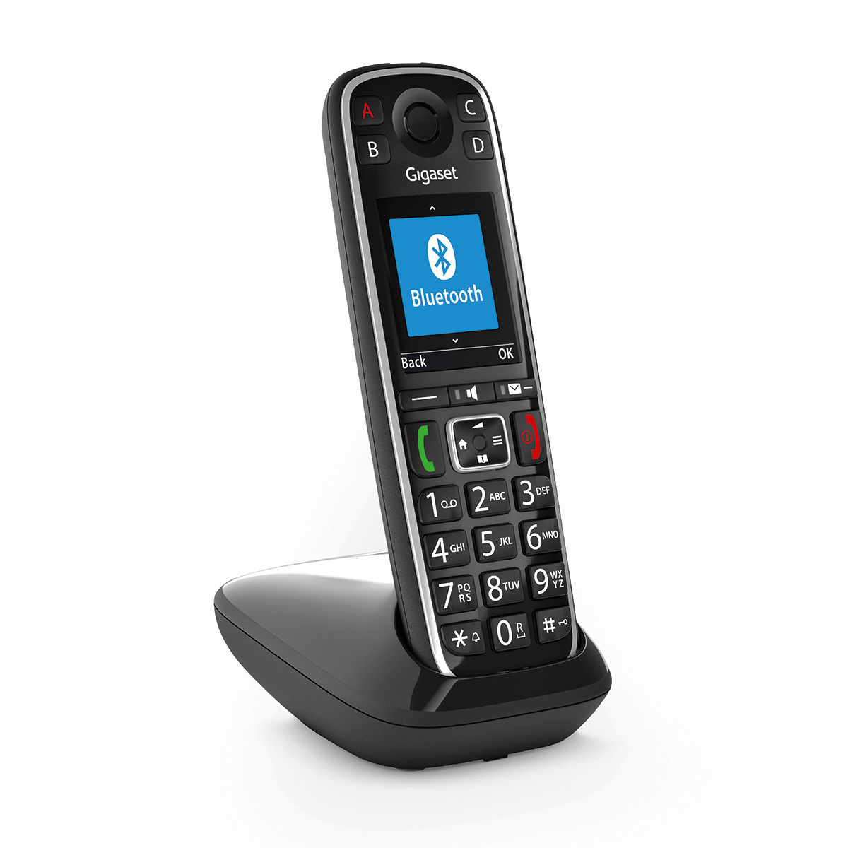Gigaset E720 Zwart - Dect telefoon