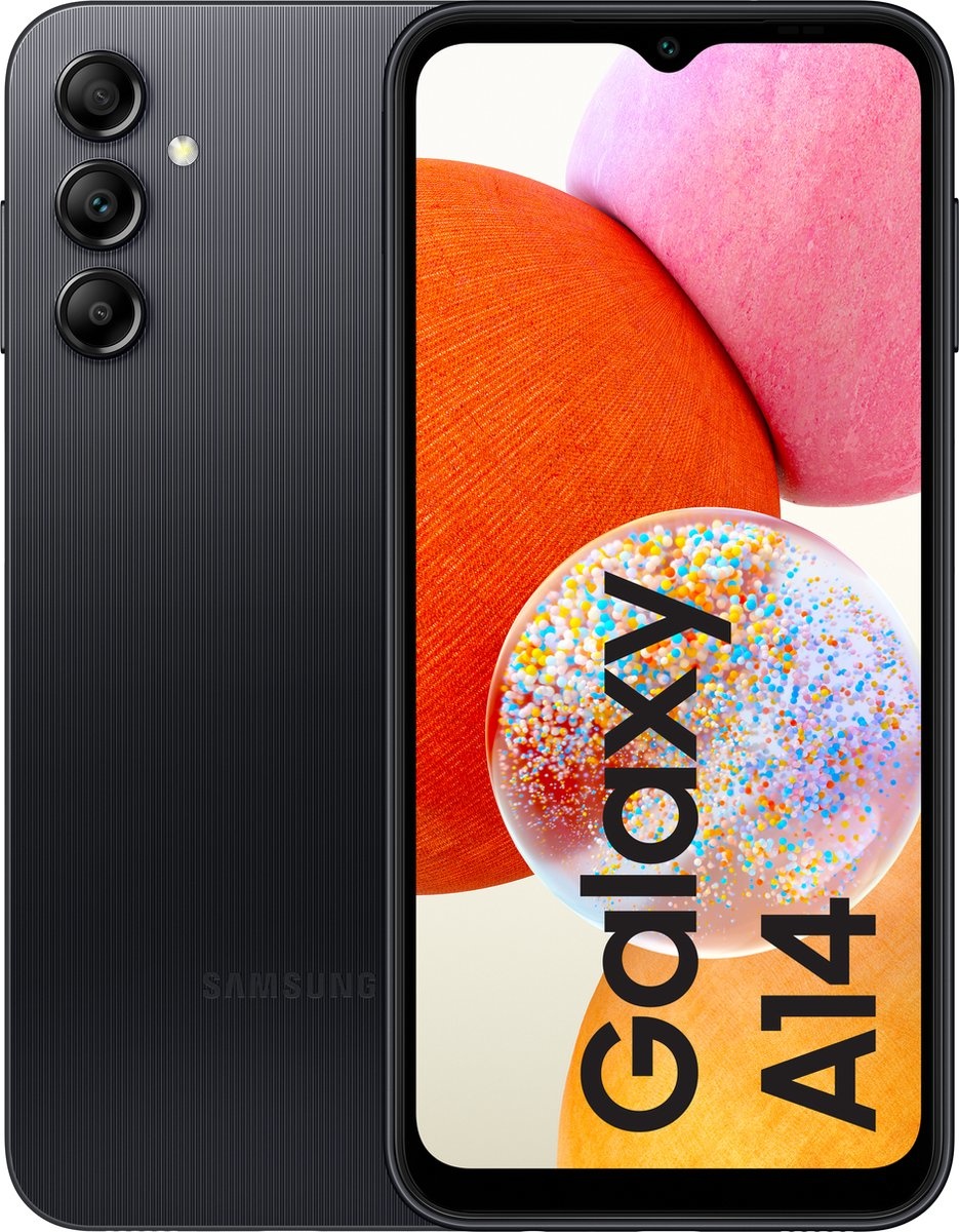 Samsung Galaxy A14 64GB Awesome Black - Mobiele telefoon