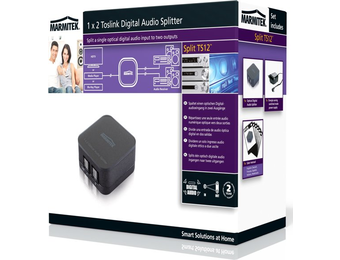 Marmitek TS12E toslink digital audio Splitter