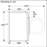 Siemens WT8HXM01NL Home Connect  - Warmtepompdroger