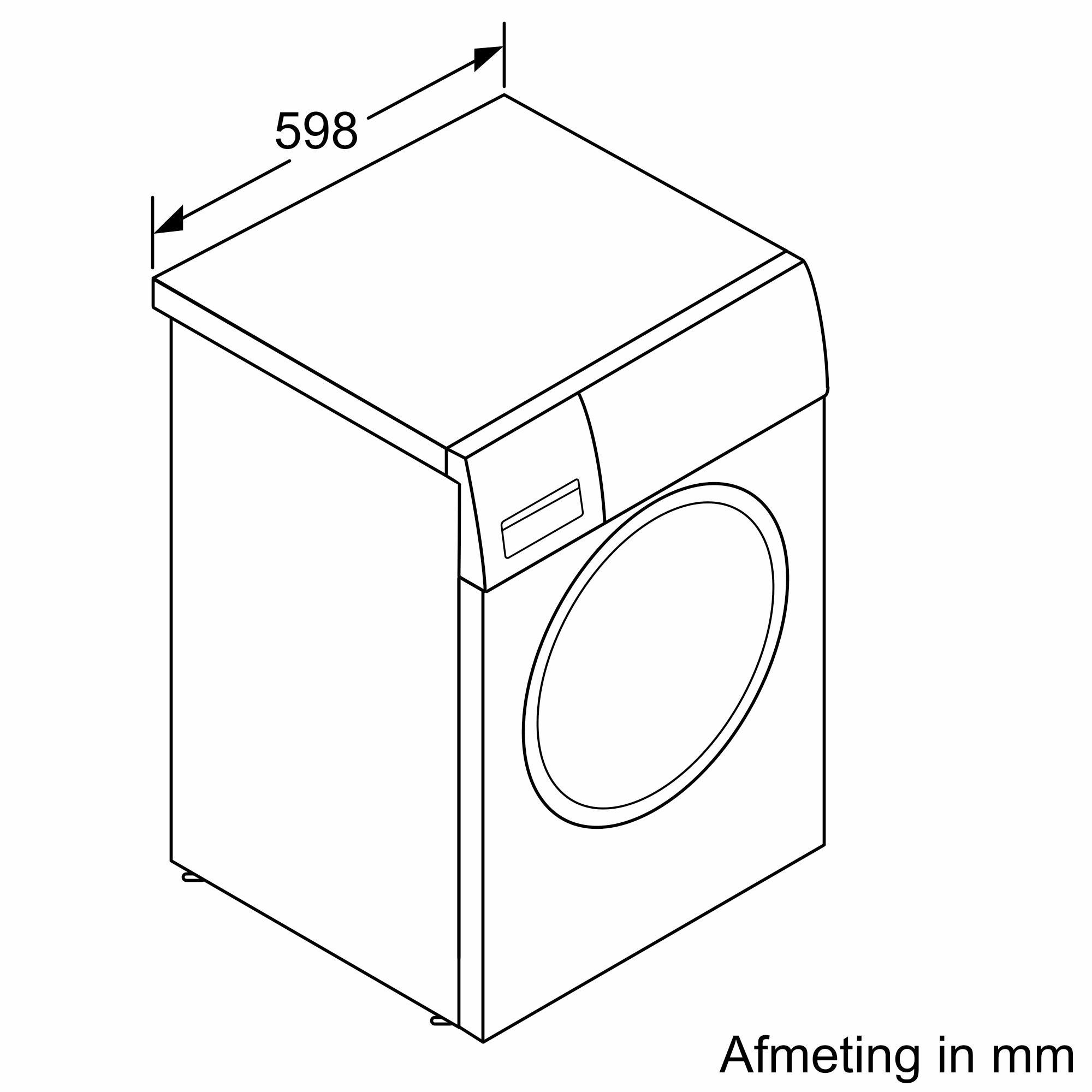 Bosch WNA14420NL - Was-droogcombinatie