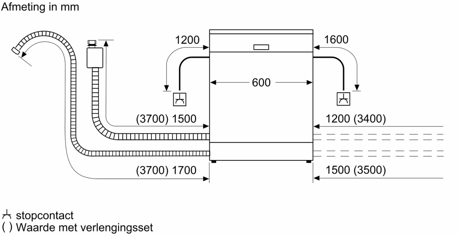 Bosch SGS2HTI72E - Vrijstaande vaatwasser