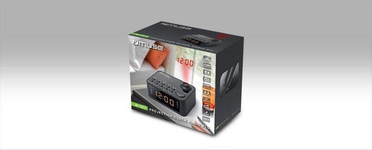 Muse M-178P - Wekkerradio