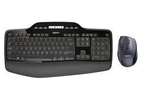 Logitech MK710 Deskset en Toetsenbord - Toetsenbord + muis set
