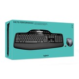 Logitech MK710 Deskset en Toetsenbord - Toetsenbord + muis set