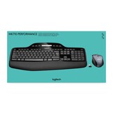 Logitech MK710 Deskset en Toetsenbord - Toetsenbord + muis set