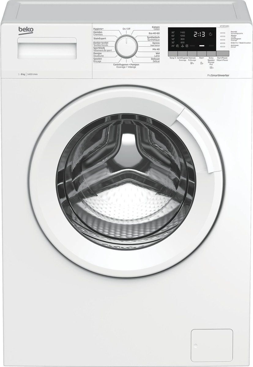Beko WTV8711BC1 - Wasmachine
