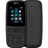 Nokia 105 Zwart - Mobiele telefoon