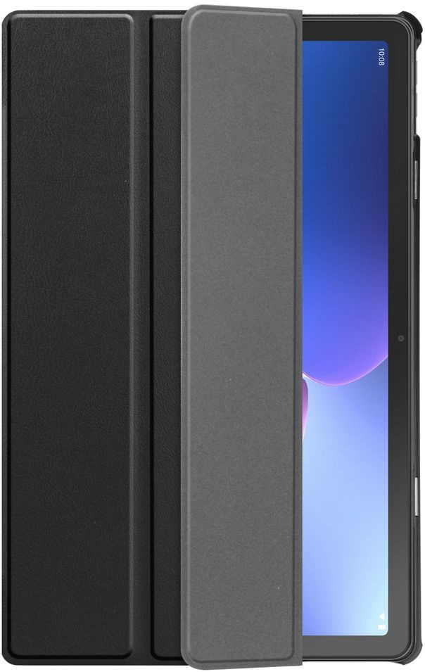 Just in Case Smart Tri-fold - Lenovo Tab M10+ - Zwart - Beschermhoes