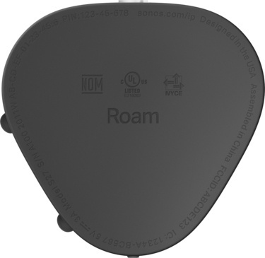 Sonos Roam Zwart - Draadloze speaker