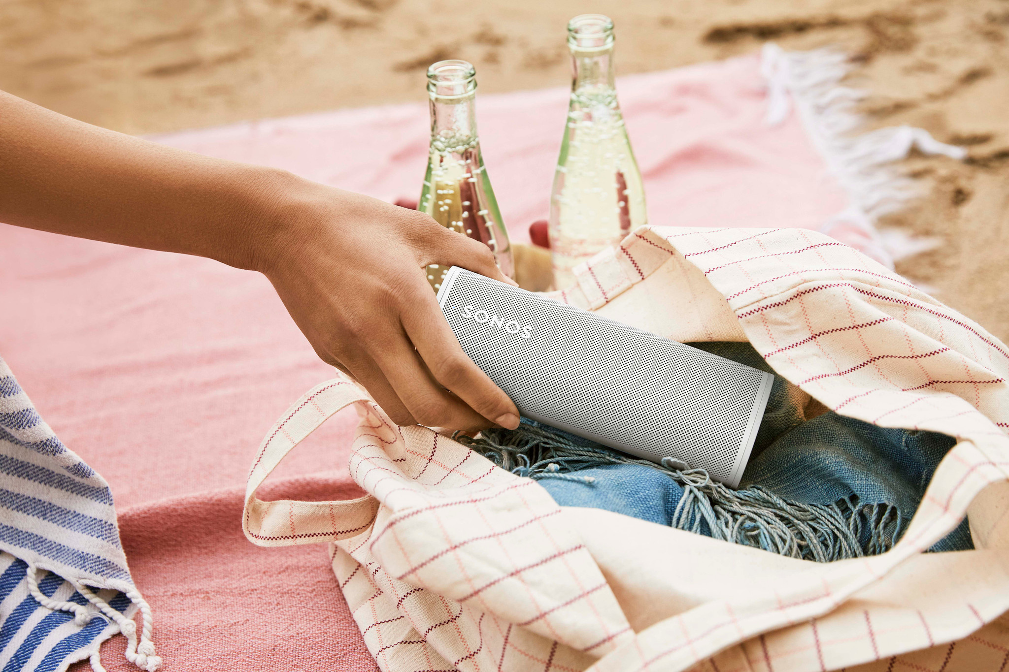 Sonos Roam Wit - Draadloze speaker